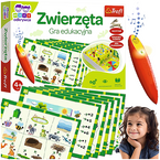 GRA PLANSZOWA EDUKACYJNA ZWIERZĘTA MAGICZNY OŁÓWEK TREFL 02111