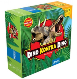 GRA KARCIANA DINO KONTRA DINO DINOZAURY - GRANNA