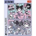 PUZZLE KUROMI 2x200 EL. PSOTY KUROMI HELLO KITTY UKŁADANKA TREFL 13345