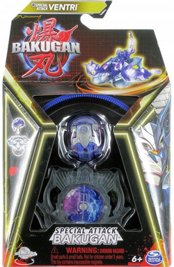 BAKUGAN SPECIAL ATTTACK VENTRI GALACTIC FIGURKA KULA TRANSFORMUJĄCA KARTY