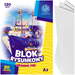 BLOK RYSUNKOWY BIAŁY A3 ASTRA 20 KARTEK 120g GRUBSZY SZKOLNY - 10 sztuk