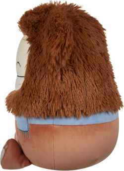 SQUISHMALLOWS PLUSZAK MASKOTKA MIĘKKA WIELKA STOPA YETI BENNY 30 cm BRĄZOWA