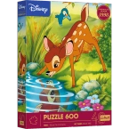 PUZZLE 600 ELEMENTÓW 40 LECIE TREFL - BAMBI DISNEY UKŁADANKA 37600