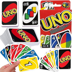 UNO GRA KARCIANA TOWARZYSKA 112 KARTY DO GRY TALIA CLASSIC CLIPSTRIP MATTEL