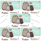 BLOK TECHNICZNY A4 BIAŁY 10K KOT PUSHEEN SZKOLNY ST. MAJEWSKI - 5 sztuk