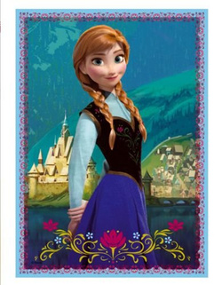 PUZZLE 4W1 KRAINA LODU BOHATEROWIE FROZEN - TREFL