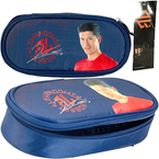 PIÓRNIK SZKOLNY SASZETKA USZTYWNIONA MAJEWSKI BLUE RL9 ROBERT LEWANDOWSKI