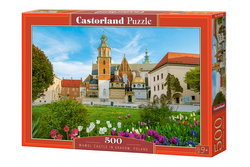 PUZZLE ZAMEK KRÓLEWSKI BAZYLIKA WAWEL KRAKÓW POLSKA 500 EL CASTORLAND