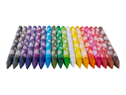 KREDKI Z GLINKI KAOLINOWEJ GRAFIONOWE SZKOLNE 18 KOLORÓW WYRAZISTE ASTRA