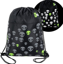 3w1 PLECAK BP-26 STRIGHT ALIENS ODBLASKOWI KOSMICI