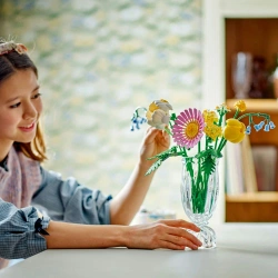 LEGO BOTANICALS KWIATY SŁONECZNY BUKIET ŻÓŁTYCH KWIATÓW 373 EL. 10347