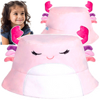 KAPELUSZ CZAPKA SQUISHMALLOWS PLUSZOWA RÓŻOWA MIĘKKA KRAB CAILEY