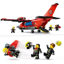 LEGO CITY STRAŻACKI SAMOLOT RATUNKOWY GAŚNICZY STRAŻ POŻARNA 478 EL. 60413