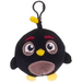 ANGRY BIRDS SQUASHY PODGIES BRELOK PLUSZOWY 12 cm CZARNY PTAK BOMBA