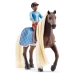 SCHLEICH HORSE CLUB KOŃ Z WŁOSAMI DO STYLIZACJI LEO I ROCKY FIGURKI 42586
