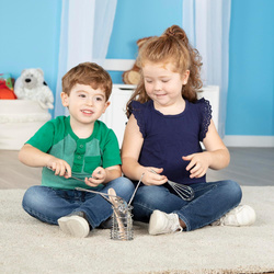 PRZYBORY KUCHENNE METALOWE ZABAWKOWE DLA DZIECI MELISSA AND DOUG 7 EL.