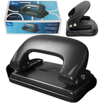 DZIURKACZ BIUROWY METALOWY CZARNY DZIURKUJE 10 KARTEK GD008-AV TETIS