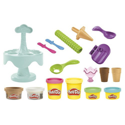 PLAY-DOH CIASTOLINA LODZIARNIA KARUZELA LODY 224g MASA PLASTYCZNA HASBRO