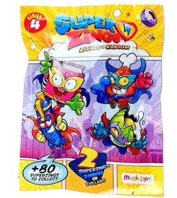 SUPER ZINGS S. 4 SASZETKA NIESPODZIANKA 2 FIGURKI