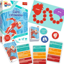GRA EDUKACYJNA DLA DZIECI CIAŁO CZŁOWIEKA MISTRZ WIEDZY ANATOMIA - TREFL