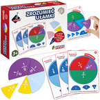 ZABAWKA DREWNIANA ZROZUMIEĆ UŁAMKI NAUKA MATEMATYKI POMYSŁOWY SKRZAT ASKATO