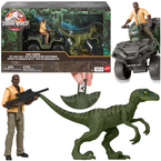 JURASSIC WORLD POGOŃ ZA VELOCIRAPTOREM DINOZAUR ATV QUAD BARRY SEMBENE