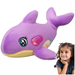 PLUSZAK MASKOTKA ORKA WIELORYB MIŁA W DOTYKU MIĘKKA FIOLETOWA 20 cm