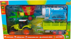 TRAKTOR BECZKA MIESZALNIK PRZYCZEPA FARMA DROMADER