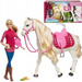 LALKA BARBIE INTERAKTYWNY CHODZĄCY KOŃ - MATTEL