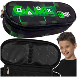 PLECAK SZKOLNY PIÓRNIK WOREK ST.RIGHT 3w1 BP04 DLA GRACZA GREEN GAME