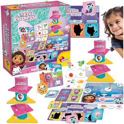 KOCI DOMEK GABI KOLEKCJA GIER EDUKACYJNYCH GRA PLANSZOWA GABBY LISCIANI