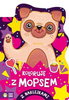 KOLOROWANKA KOLORUJĘ Z MOPSEM PIESKI + NAKLEJKI