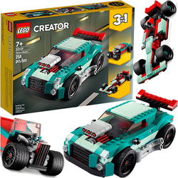 LEGO CREATOR 3W1 ULICZNA WYŚCIGÓWKA HOT ROD 31127