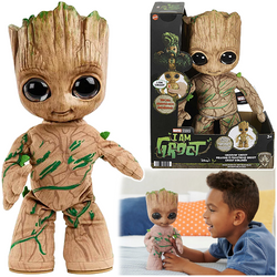MARVEL I AM GROOT MASKOTKA INTERAKTYWNA FIGURKA TAŃCZĄCA MÓWIĄCA 28 cm 