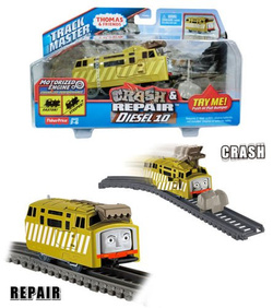 LOKOMOTYWA TOMEK CRASH REPAIR FISHER PRICE DIESEL