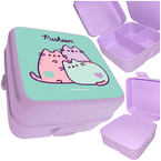 ŚNIADANIÓWKA LUNCHBOX Z PRZEGRÓDKAMI POJEMNIK NA JEDZENIE FIOLETOWY PUSHEEN