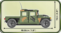 KLOCKI COBI POJAZD TERENOWY NATO ARMORED 24304