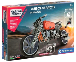 KLOCKI KONSTRUKCYJNE MECHANICS ŚCIGACZE MOTOCYKLE LABORATORIUM MECHANIKI