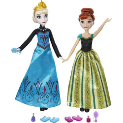 LALKA ANNA I ELSA FROZEN LALKI KRAINA LODU HASBRO