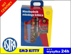 ZESTAW NIEZBĘDNIK MŁODEGO KIBICA BARCELONA ASTRA