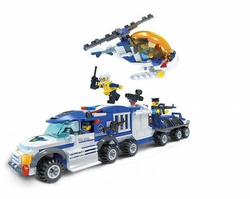 KLOCKI BLOCKI MYPOLICE PATROL POLICJA 2W1 KB0656