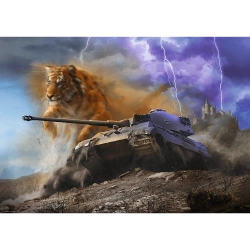 PUZZLE 1000 ELEMENTÓW WORLD OF TANKS: TIGER II UKŁADANKA TREFL 12089