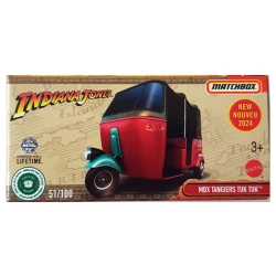 INDIANA JONES TUK TUK MBX TANGIERS AUTO MODEL KOLEKCJONERSKI 1:64 MATCHBOX