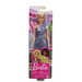 LALKA BARBIE GLITZ BŁYSZCZĄCA SUKIENKA - NIEBIESKA