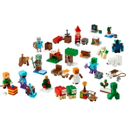 LEGO MINECRAFT KALENDARZ ADWENTOWY 2025 ŚWIĘTA CREEPER FIGURKI KLOCKI 21280