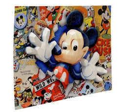 PUZZLE 3D MEGA PUZZLES MICKEY MYSZKA MIKI 250 EL