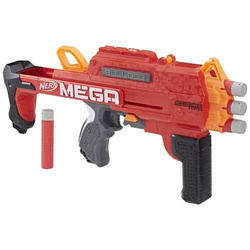 NERF N-STRIKE MEGA BULLDOG WYRZUTNIA HASBRO 6 STRZAŁEK KARABIN PISTOLET