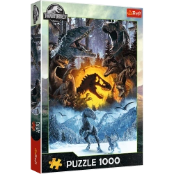 PUZZLE 1000 JURASSIC WORLD DINOZAURY PARK JURAJSKI UKŁADANKA TREFL 10939