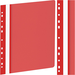 SKOROSZYT A4 WPINANY OFFICE PRODUCTS OCZKOWY ZAWIESZANY CZERWONY - 25 szt.