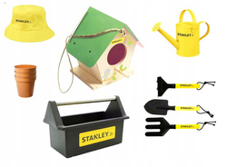 DOMEK DLA PTAKÓW DO ZBUDOWANIA Z NARZĘDZIAMI DONICZKI KONEWKA GRACA STANLEY